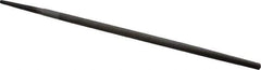 Value Collection - 10" Long, Second Cut, Round American-Pattern File - Double Cut, Tang - Eagle Tool & Supply