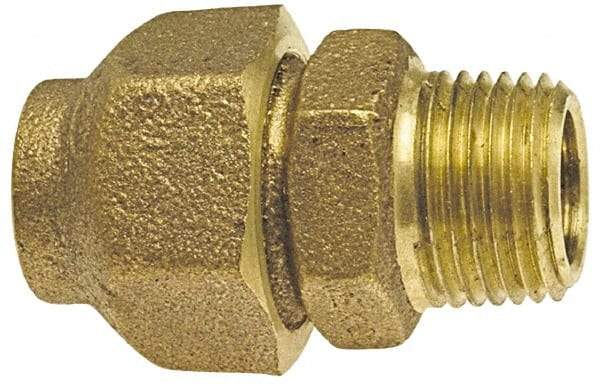 NIBCO - 3/4" Cast Copper Pipe Flared Adapter - FL x M - Eagle Tool & Supply