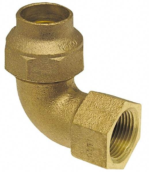 NIBCO - 1" Cast Copper Pipe Fitting - FL x F - Eagle Tool & Supply