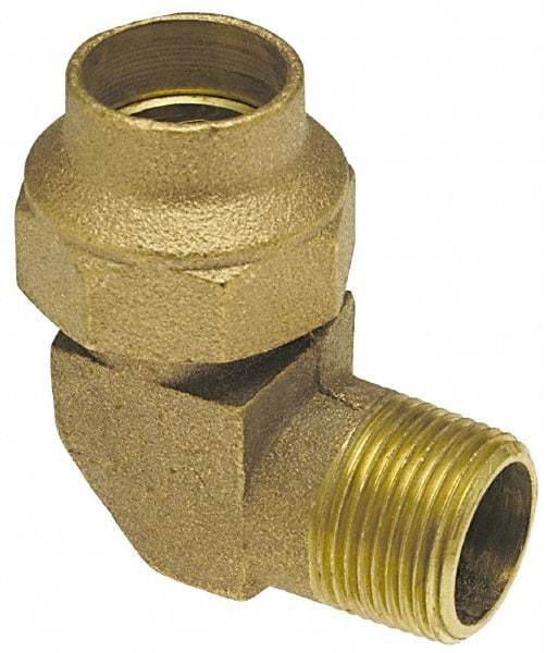 NIBCO - 1" Cast Copper Pipe Fitting - FL x M - Eagle Tool & Supply