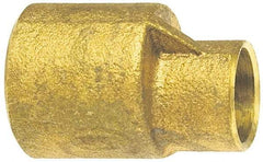 NIBCO - 1-1/4 x 3/4" Cast Copper Pipe Eccentric Coupling - C x C, Pressure Fitting - Eagle Tool & Supply