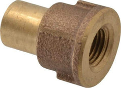 NIBCO - 1/2 x 1/4" Cast Copper Pipe Adapter - FTG x F, Pressure Fitting - Eagle Tool & Supply