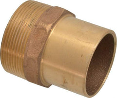 NIBCO - 2" Cast Copper Pipe Adapter - FTG x M, Pressure Fitting - Eagle Tool & Supply