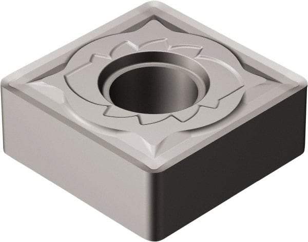 Sandvik Coromant - DNMG644 SMR Grade H13A Carbide Turning Insert - Uncoated, 55° Diamond, 3/4" Inscr Circle, 1/4" Thick, 1/16" Corner Radius - Eagle Tool & Supply