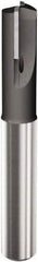 Seco - 6mm, 13mm LOC, 8mm Shank Diam, 64mm OAL, 2 Flute, Polycrystalline Diamond (PCD) Square End Mill - Single End, Uncoated, Straight Flute, Centercutting, Right Hand Cut, Right Hand Flute, Series JPD890 - Eagle Tool & Supply