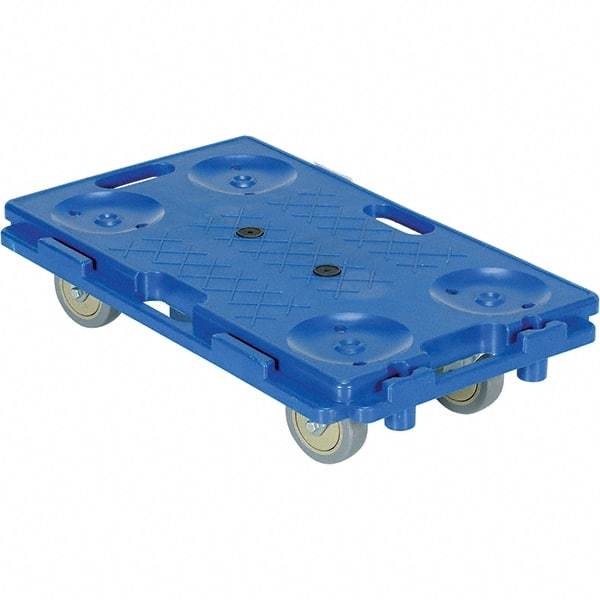 Vestil - 250 Lb Capacity Plastic Dolly - 26" Long x 16" Wide - Eagle Tool & Supply