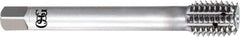 OSG - 1-12 UNF 2B H11 Thread Limit Bottoming Thread Forming Tap - High Speed Steel, V Finish, 140mm OAL, 76mm Thread Length, Series 16050 - Eagle Tool & Supply
