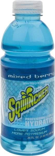 Sqwincher - 20 oz Bottle Mixed Berry Activity Drink - Ready-to-Drink - Eagle Tool & Supply