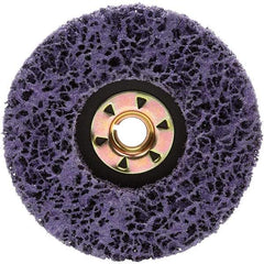 3M - 6" Diam, Silicon Carbide Hook & Loop Disc - Very Coarse Grade, Coated, - Eagle Tool & Supply