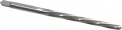 Alvord Polk - #0 Pin, 0.1638" Diam, 0.1287" Small End, 0.1719" Diam Straight Shank, 1-11/16" Flute, Taper Pin Reamer - Eagle Tool & Supply