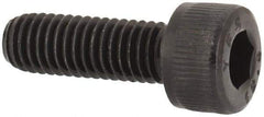 Value Collection - M5x0.80 Metric Coarse Hex Socket Drive, Socket Cap Screw - Grade 12.9 Alloy Steel, Black Oxide Finish, Fully Threaded, 15mm Length Under Head - Eagle Tool & Supply