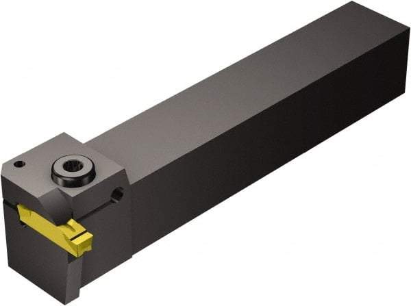 Sandvik Coromant - G123, Left Hand, 8.13mm Max Depth of Cut, Indexable Grooving Tool Holder - N123K2-0600-0004-TF Insert Compatibility, 1" Shank Height, 1" Shank Width, 6" OAL - Eagle Tool & Supply