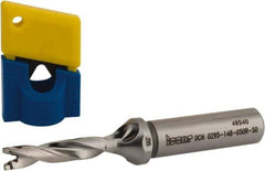 Iscar - 0.295" to 0.311" Diam, 5xD, 1.48" Max Depth, 1/2" Shank Diam, 3.82" OAL, Replaceable-Tip Drill - FCP, ICK, ICK-2M, ICM, ICN, ICP, iCP-2M Insert, 7 Seat Size, 70761945 Toolholder, Series SumoCham - Eagle Tool & Supply