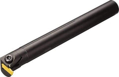 Sandvik Coromant - Internal, Internal, Right Hand, 7.112mm Max Depth of Cut, 1.850009 to 2.389988mm Groove Width, Indexable Grooving Tool Holder - N123E2-GM Insert Compatibility, 1" Shank Height, 1" Shank Width, 200mm OAL, Through Coolant - Eagle Tool & Supply