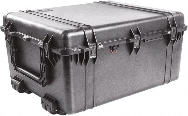 Pelican Products, Inc. - 28-13/32" Wide x 17-21/32" High, Shipping/Travel Case - Black, Polypropylene - Eagle Tool & Supply