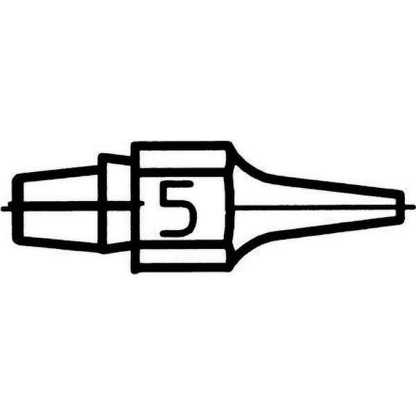 Weller - Soldering Iron Tips; Type: Desoldering Tip ; For Use With: DSX80; DXV80 ; Point Size: 0.7000 (Decimal Inch); Tip Diameter: 1.900 (Inch); Tip Diameter: 1.900 (mm) - Exact Industrial Supply