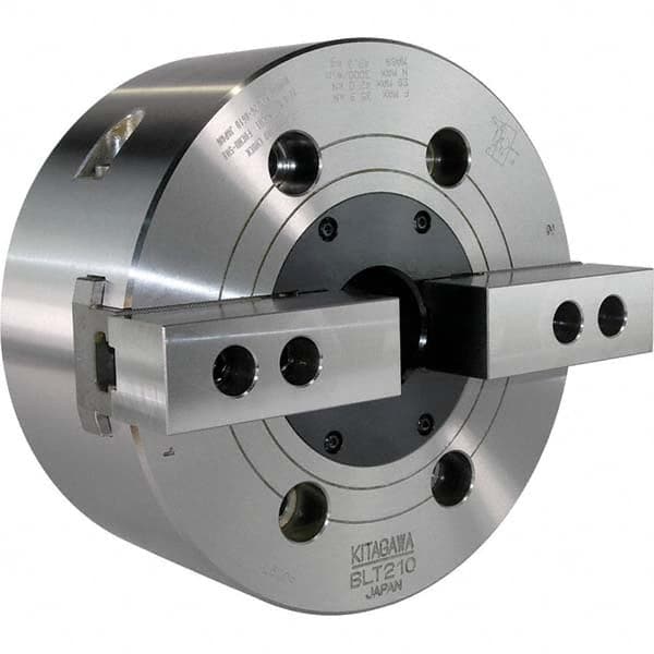 Kitagawa - Power Lathe Chucks Chuck Diameter (Decimal Inch): 10.0000 Number of Jaws: 2 - Eagle Tool & Supply