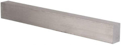 Value Collection - 12 Inch Long x 2 Inch Wide x 1/2 Inch Thick, Alloy 2024, Aluminum Rectangular Bar - +/- 0.002 Inch Wide Tolerance, +/- 0.002 Inch Thickness Tolerance, Aluminum - Eagle Tool & Supply