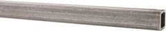 Value Collection - 1 Inch Square x 6 Ft. Long, Low Carbon Steel, Square Welded Tube - 0.12 Inch Wall Thickness, Low Carbon Grade - Eagle Tool & Supply