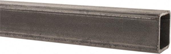 Value Collection - 1-1/2 Inch Square x 6 Ft. Long, Low Carbon Steel, Square Welded Tube - 0.12 Inch Wall Thickness, Low Carbon Grade - Eagle Tool & Supply