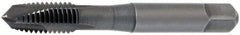 OSG - #10-24 UNC, 3 Flute, Oxide Finish, Vanadium High Speed Steel Spiral Point Tap - Plug Chamfer, Right Hand Thread, 2-3/8" OAL, 7/8" Thread Length, 0.194" Shank Diam, 2B Class of Fit, Series 300 - Exact Industrial Supply