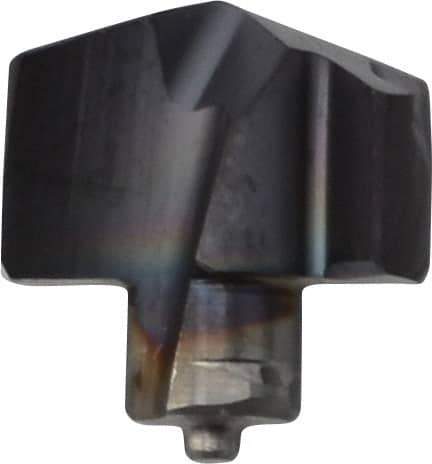 Iscar - Series ICM, 8.2mm Diam Grade IC908 140° Replaceable Drill Tip - Carbide, TiAlN Finish, 8 Seat Size - Eagle Tool & Supply