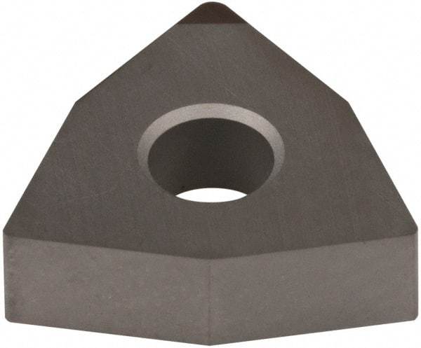 Sumitomo - NU-WNMA432 Grade BN2000 PCBN Turning Insert - Uncoated, 80° Trigon, 1/2" Inscr Circle, 3/16" Thick, 1/32" Corner Radius - Eagle Tool & Supply