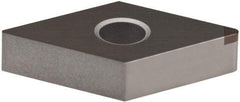 Hertel - SH-DNMA432 Grade HT630BN PCBN Turning Insert - Uncoated, 55° Diamond, 1/2" Inscr Circle, 3/16" Thick, 1/32" Corner Radius - Eagle Tool & Supply
