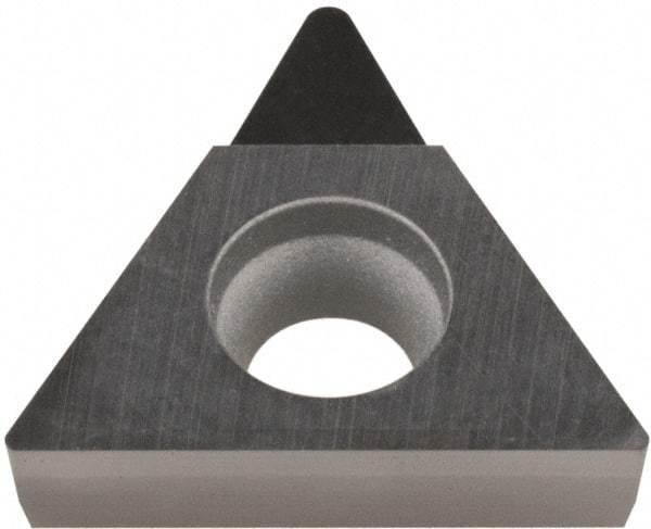 Sumitomo - NF-TCMX21.50.5 Grade DA2200 Polycrystalline Diamond (PCD) Turning Insert - Uncoated, 60° Triangle, 1/4" Inscr Circle, 3/32" Thick, 0.0078" Corner Radius - Eagle Tool & Supply