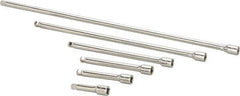 Paramount - 1/4" Drive Socket Wobble Extension Set - 6 Pieces, Includes 2, 3, 4, 6, 10, 14" Lengths - Eagle Tool & Supply