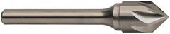 Keo - 3/16" Head Diam, 3/16" Shank Diam, 6 Flute 90° Solid Carbide Countersink - Eagle Tool & Supply