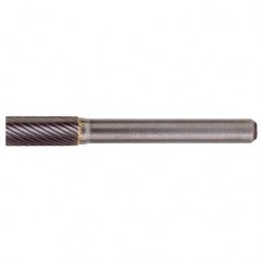 SA-7 Standard Cut Solid Carbide Bur-Cylindrical without End Cut - Eagle Tool & Supply