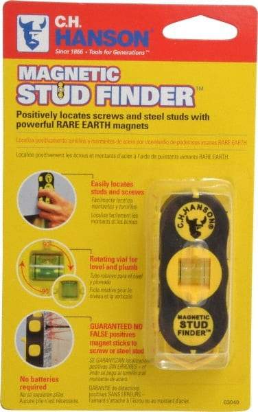 C.H. Hanson - 1" Deep Scan Magnetic Stud Finder - Detects Studs & Joists - Eagle Tool & Supply