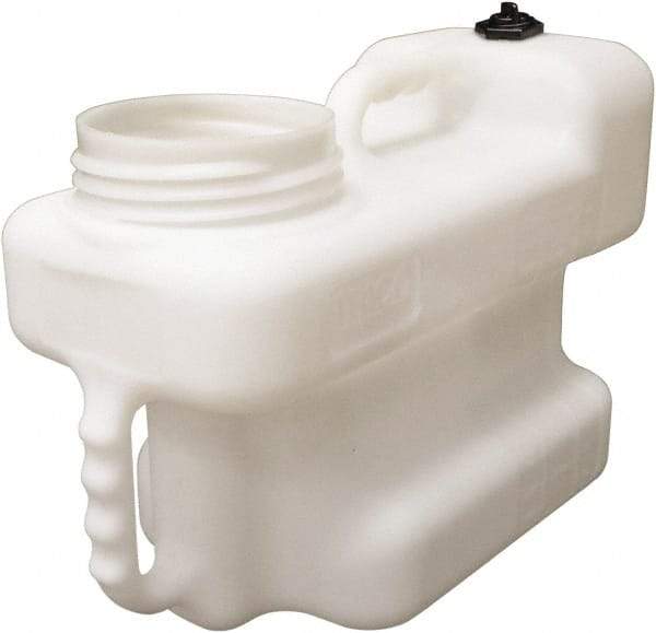 Trico - 384 oz Capacity Polyethylene Oil Storage System - 4-7/8" Mouth OD, Opaque - Eagle Tool & Supply