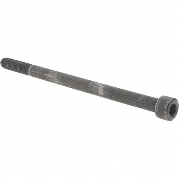 Value Collection - M10x1.50 Metric Coarse Hex Socket Drive, Socket Cap Screw - Grade 12.9 Alloy Steel, Black Oxide Finish, Partially Threaded, 160mm Length Under Head - Eagle Tool & Supply