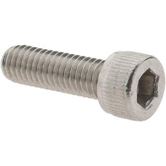 Value Collection - #10-32 UNC Hex Socket Drive, Socket Cap Screw - Grade 316 Stainless Steel, Fully Threaded, 5/8" Length Under Head - Eagle Tool & Supply