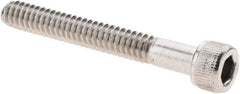 Value Collection - #10-24 UNC Hex Socket Drive, Socket Cap Screw - Grade 18-8 Stainless Steel, 1-1/2" Length Under Head - Eagle Tool & Supply