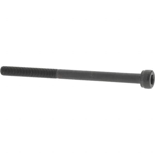 Value Collection - M3x0.50 Metric Coarse Hex Socket Drive, Socket Cap Screw - Grade 12.9 Alloy Steel, Black Oxide Finish, Partially Threaded, 45mm Length Under Head - Eagle Tool & Supply