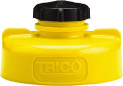 Trico - 4 Gal Capacity Polyethylene Oil Storage System - Yellow - Eagle Tool & Supply