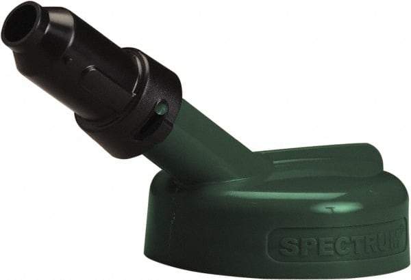 Trico - 4 Gal Capacity Polyethylene Oil Storage System - 1" Tip OD, 7" Straight Spout, Dark Green - Eagle Tool & Supply