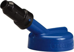Trico - 4 Gal Capacity Polyethylene Oil Storage System - 1" Tip OD, 7" Straight Spout, Blue - Eagle Tool & Supply