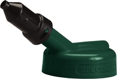 Trico - 4 Gal Capacity Polyethylene Oil Storage System - 1/2" Tip OD, 7" Straight Spout, Dark Green - Eagle Tool & Supply