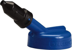 Trico - 4 Gal Capacity Polyethylene Oil Storage System - 1/2" Tip OD, 7" Straight Spout, Blue - Eagle Tool & Supply