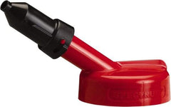 Trico - 4 Gal Capacity Polyethylene Oil Storage System - 1/2" Tip OD, 7" Straight Spout, Red - Eagle Tool & Supply