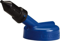 Trico - 4 Gal Capacity Polyethylene Oil Storage System - 1/4" Tip OD, 7" Straight Spout, Blue - Eagle Tool & Supply