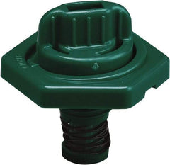 Trico - 4 Gal Capacity Polyethylene Oil Storage System - 7" Straight Spout, Dark Green - Eagle Tool & Supply