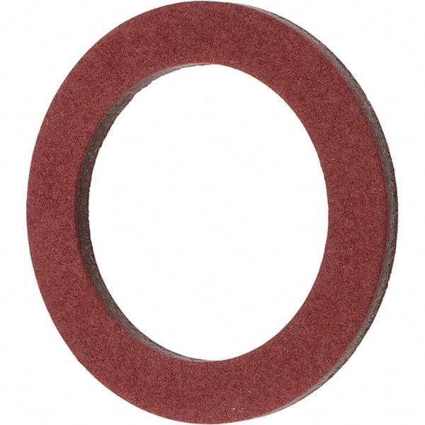 Value Collection - Vulcanized Fibre Standard Flat Washer - 1" ID x 1-7/16" OD, 0.093" Thick, Plain Finish - Eagle Tool & Supply