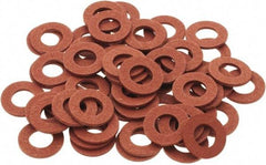 Value Collection - Vulcanized Fibre Standard Flat Washer - 0.187" ID x 3/8" OD, 0.031" Thick, Plain Finish - Eagle Tool & Supply
