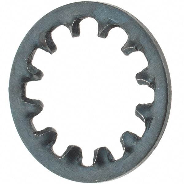 Value Collection - 7/16" Screw, Steel Internal Tooth Lock Washer - Zinc-Plated, Grade 2 - Eagle Tool & Supply