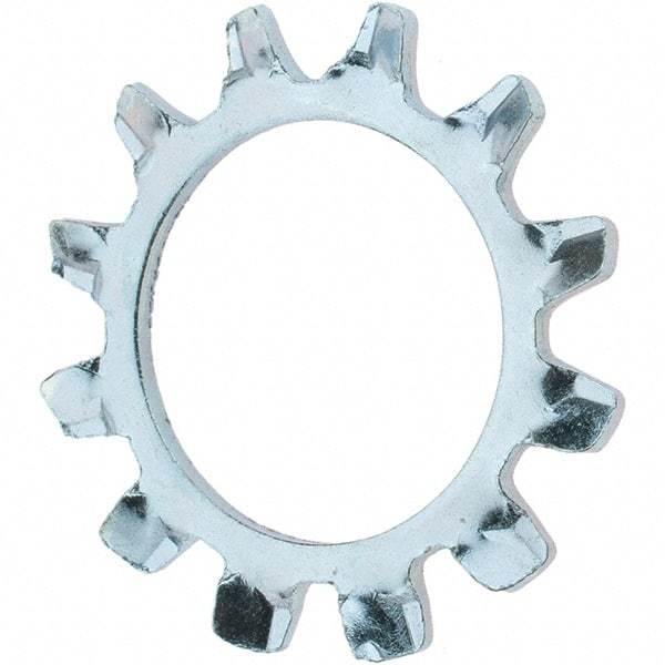 Value Collection - 3/4" Screw, Steel External Tooth Lock Washer - Zinc-Plated, Grade 2 - Eagle Tool & Supply